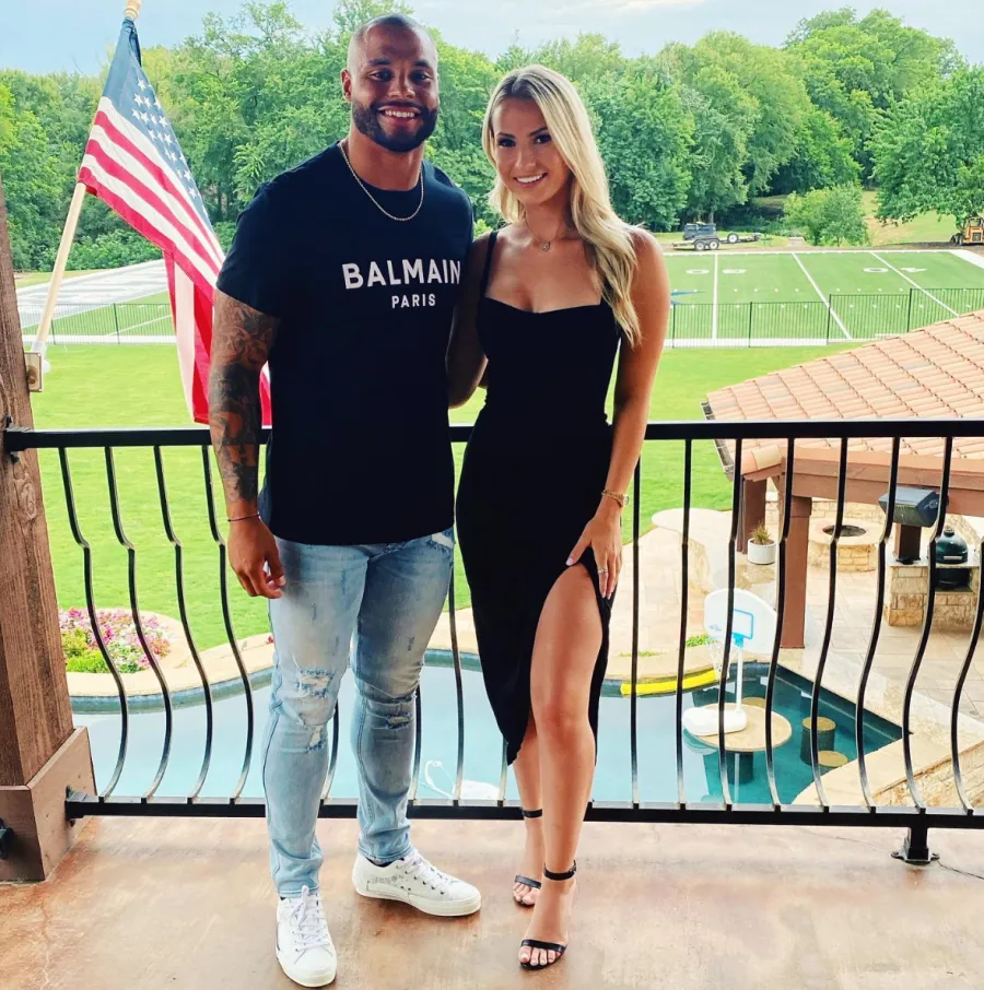 Dak Prescott and Natalie Buffett July