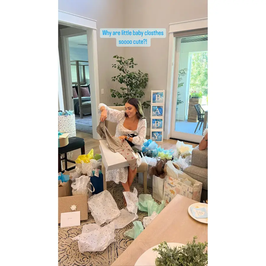 Dancing With the Stars' Jenna Johnson 'Showered With So Much Love' Amid 1st Pregnancy: See Photos