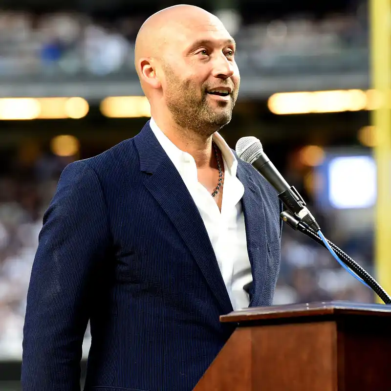 Derek Jeter, Wife Hannah Bring 3 Daughters to His Hall of Fame Induction