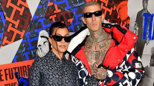 Family Affair! Kourtney and Trav Dazzle at Tommy Hilfiger Show