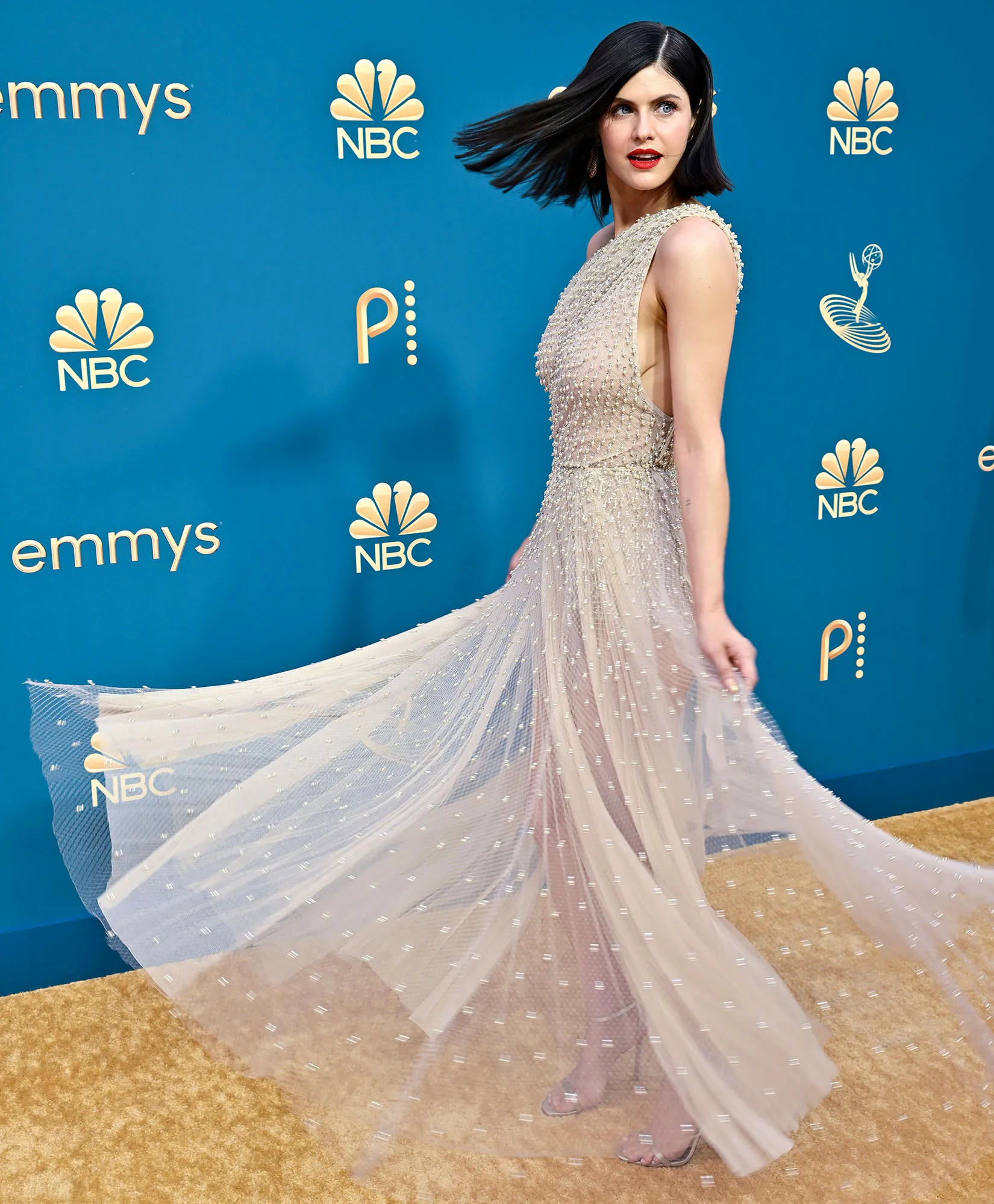 Feature Alexandra Daddario Emmys Best Beauty 2022 Emmys