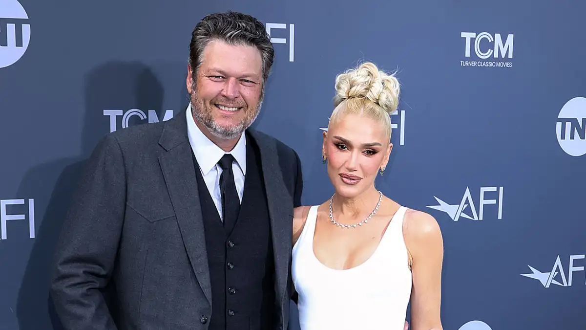 Feature Blake Shelton Hilariously Pokes Fun at Wife Gwen Stefani Fashion Choices The Voice Season Premiere