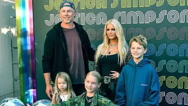Feature Jessica Simpson Husband and Children Support Her at Launch of Her Fall Fashion Collection 2