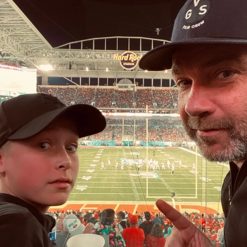 February 2020 Liev Schreiber Instagram Naomi Watts and Ex Liev Schreiber Blended Family Album