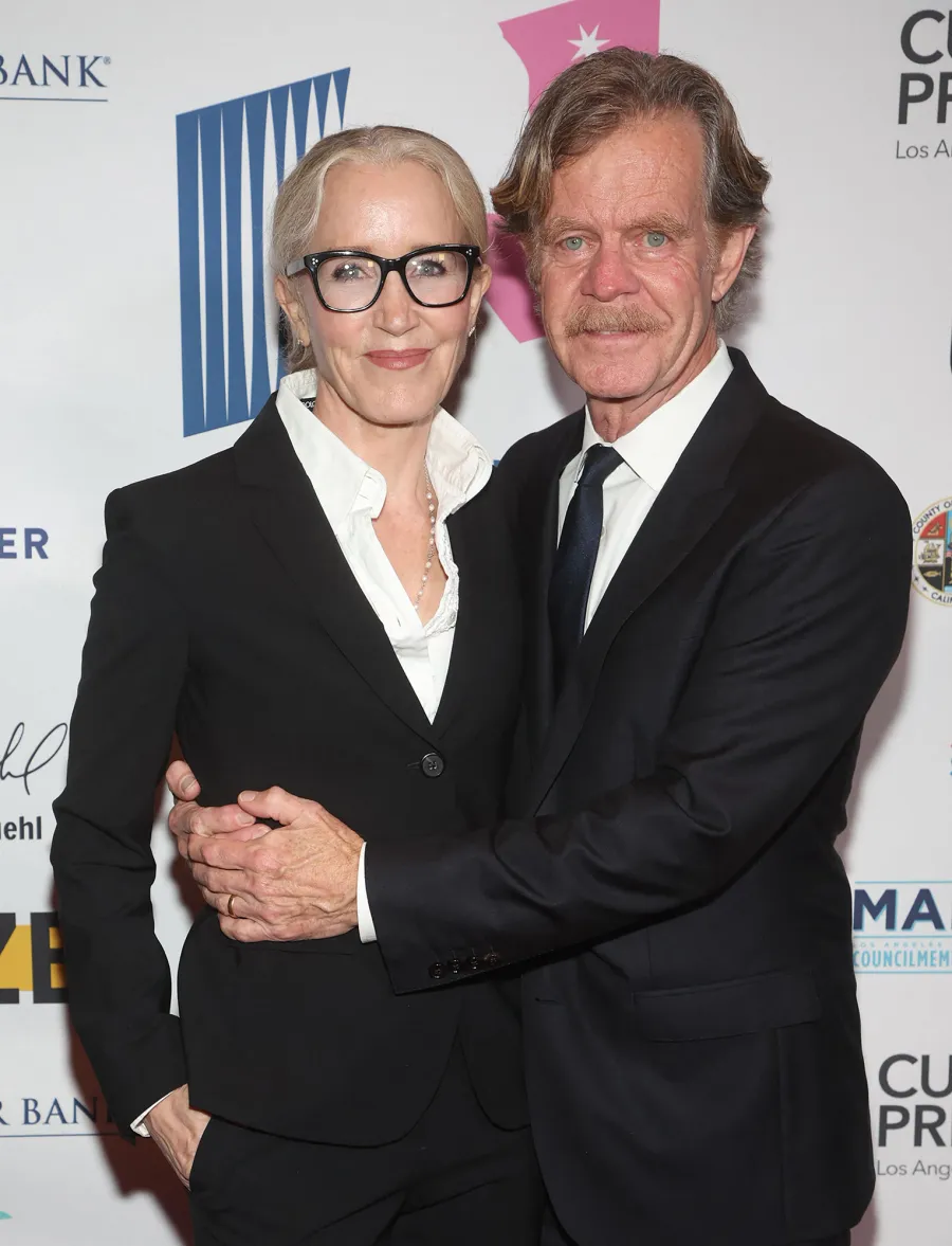 Felicity Huffman and William H Macy
