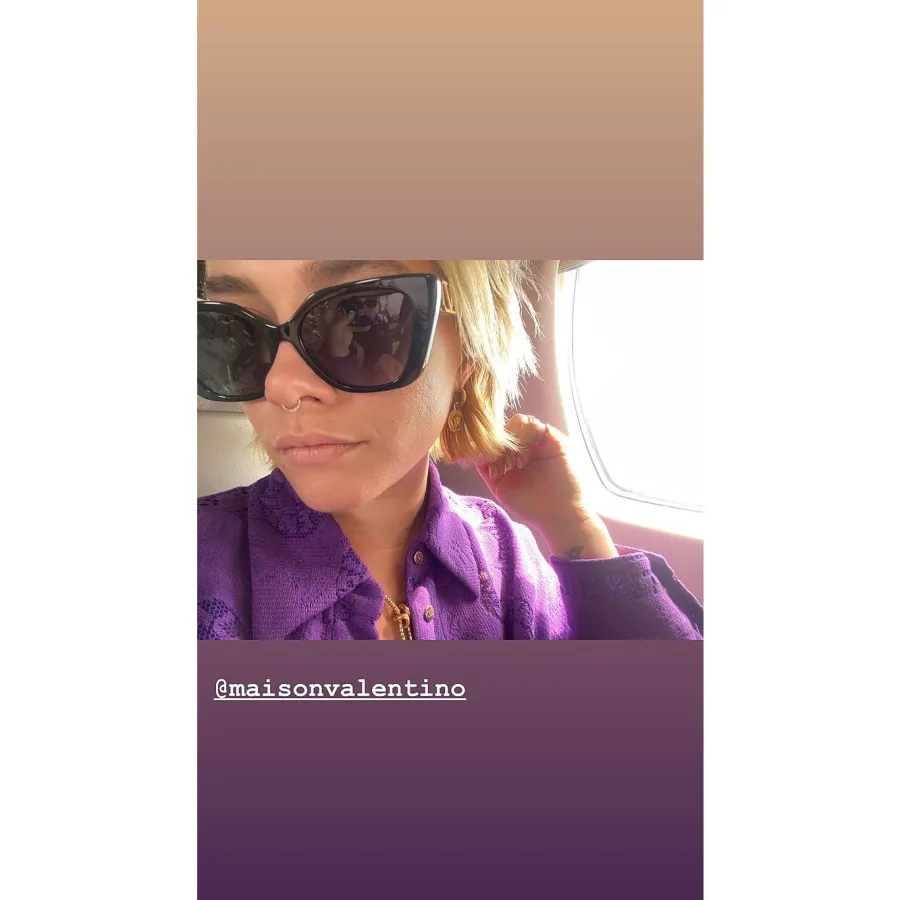 Florence Pugh Arrival in Venice Don’t Worry Darling Premiere Purple