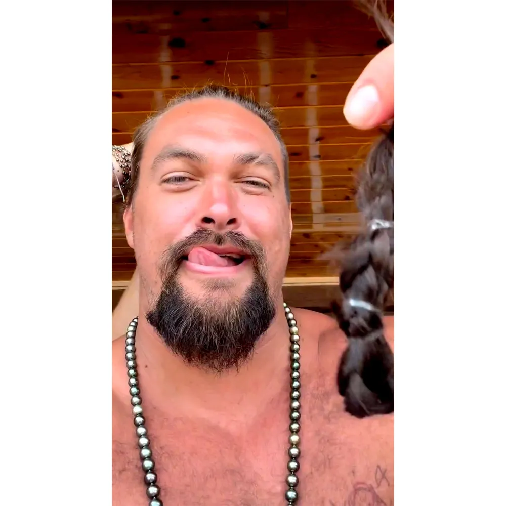 Fresh Cut! Jason Momoa Shaves His Head for a Good Cause