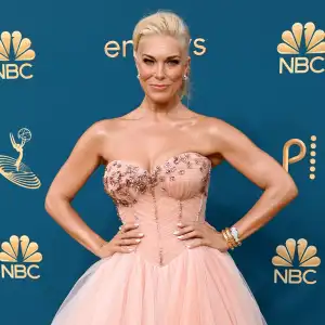 Hannah Waddingham Pairs Sparkly Sneakers With Tulle Dress Emmys 2022