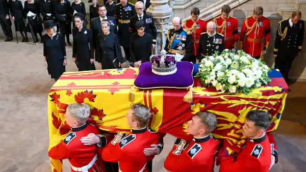 Inside Queen Elizabeth II Westminster Hall Service Before Lying in State