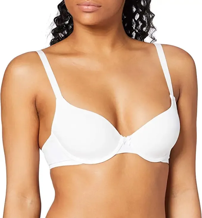 Iris & Lilly Women's Microfiber Demi Bra