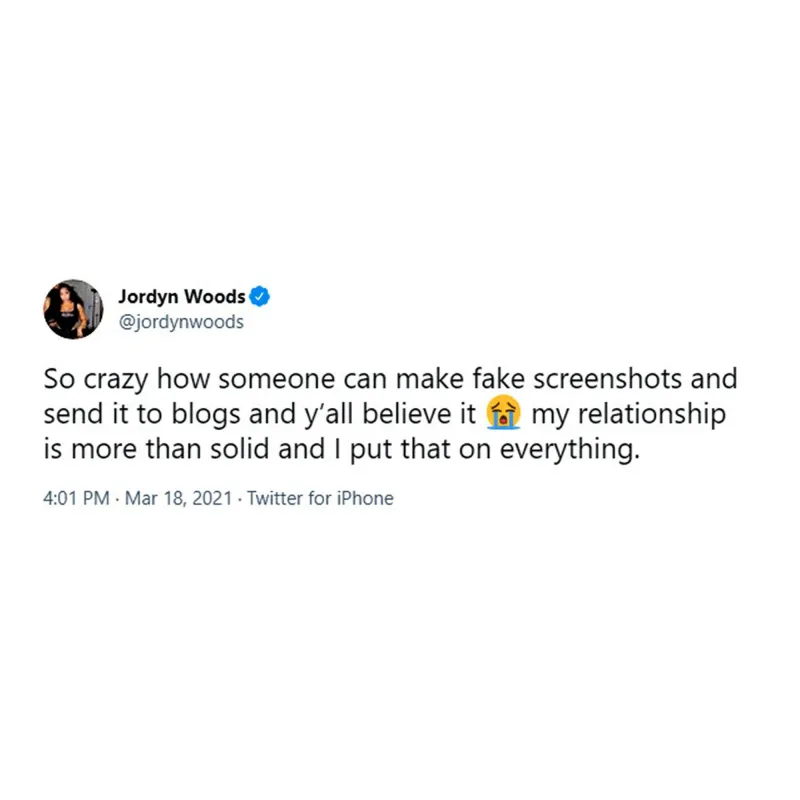 Jordyn Woods and Karl-Anthony Towns’ Timeline