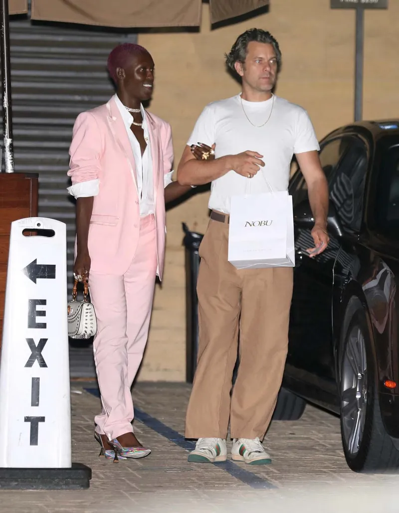 Joshua Jackson Jodie turner smith dinner