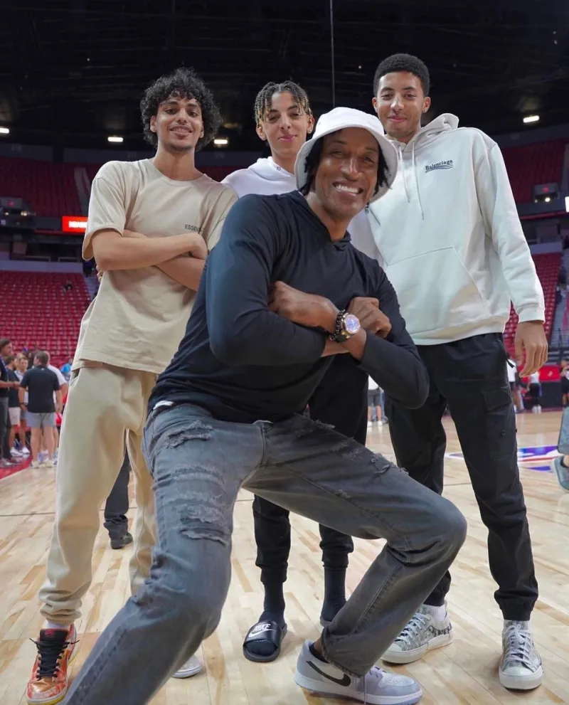 July 2022 Scottie Pippen Instagram Scottie Pippen and Larsa Pippen Family Album