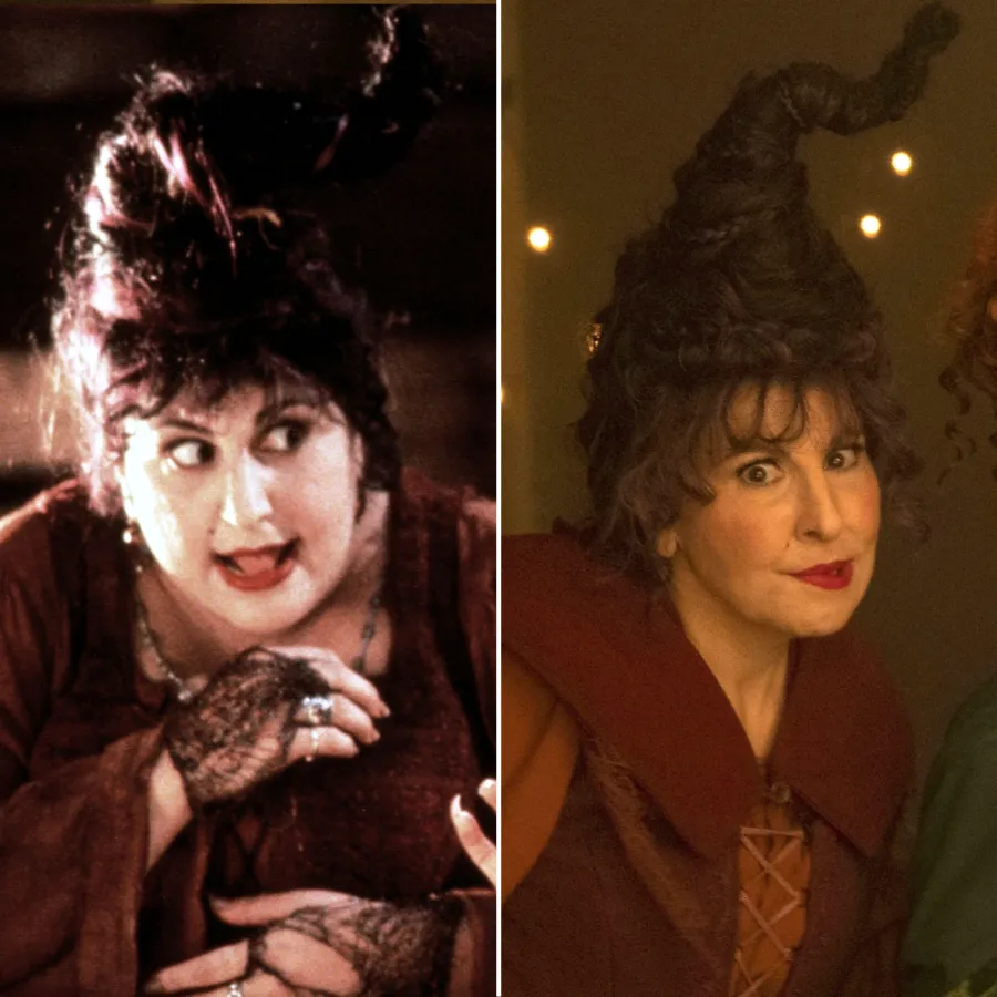 Kathy Najimy Hocus Pocus Cast Then and Now