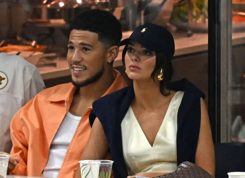 Kendall Jenner Kisses Boyfriend Devin Booker at the US Open After Rekindling Their Romance