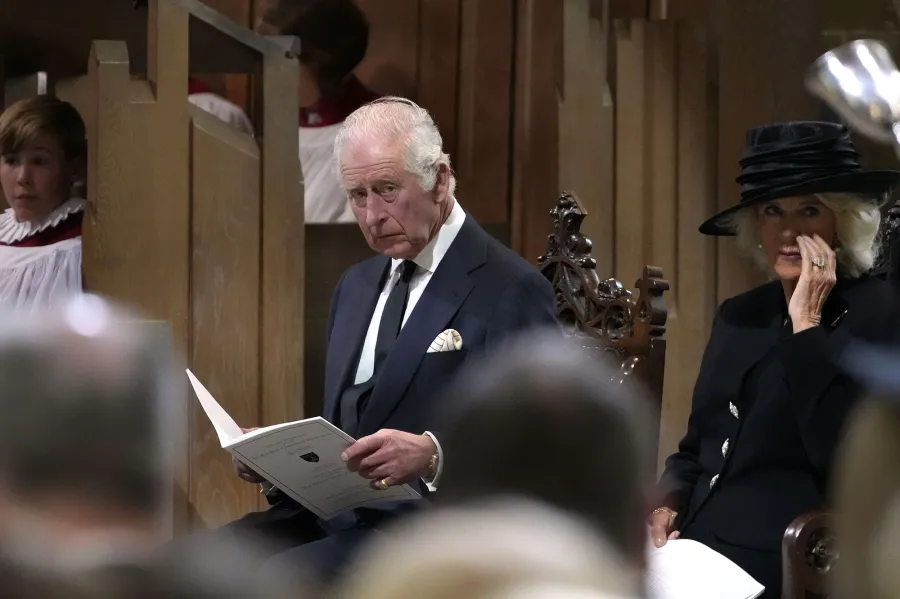 King Charles III Completes UK Tour in Wales With Queen Consort Camilla 09
