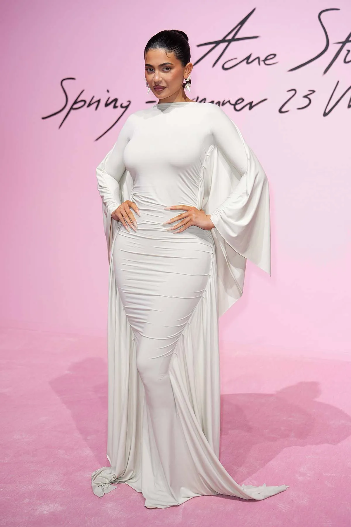 Kylie Jenner Wows in White