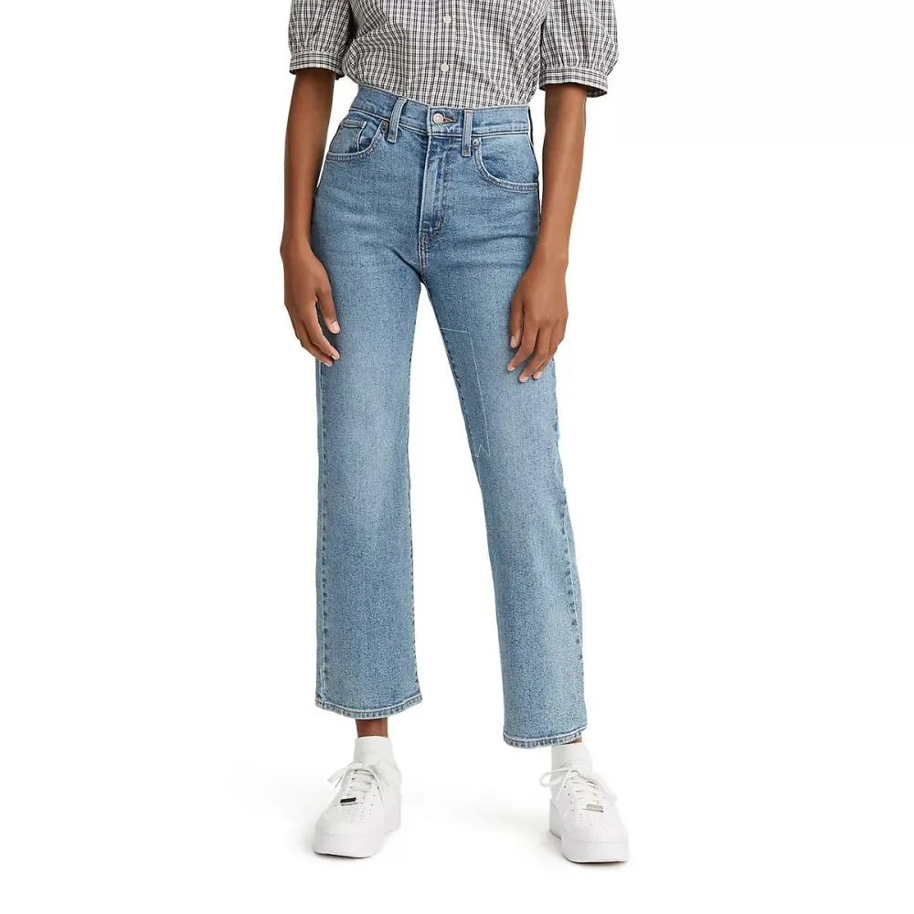Levi's&reg; High Waisted Cropped Flare Jeans