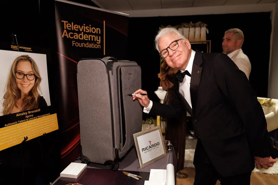 Lily James Mariska Hargitay Zedd and More Celebs Backstage at the Official 2022 Emmy Awards Gifting Suite