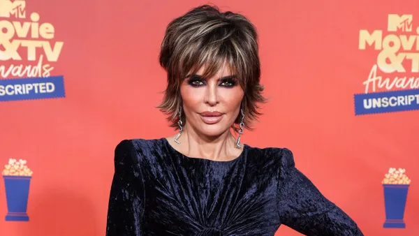 Lisa Rinna Looks Unreal as Flashes Her Best Smize in a Sexy String Bikini
