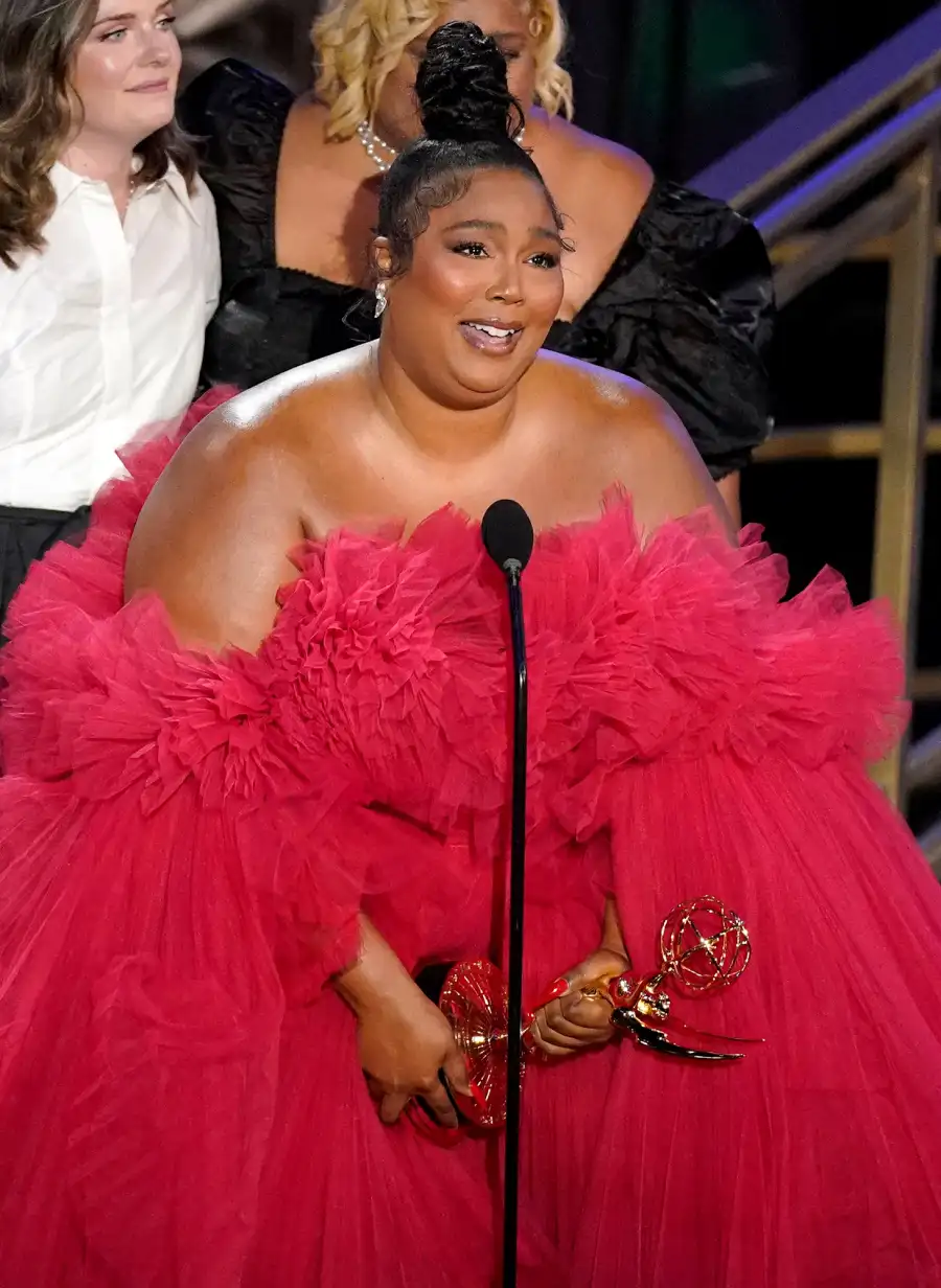 Lizzo Breaks Down in Tears Accepting Emmy Award: 'Let's Just Tell More Stories'