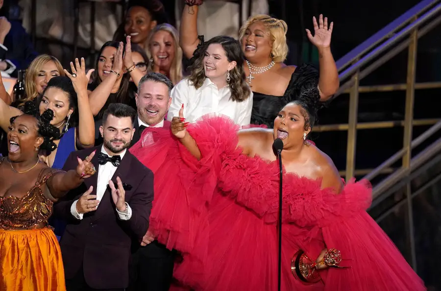 Lizzo What You Didn't See On TV Emmys 2022
