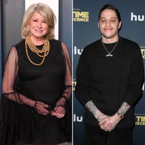 Martha Stewart Thinks Pete Davidson Is 'Having the Time of His Life' After Kim Kardashian Split