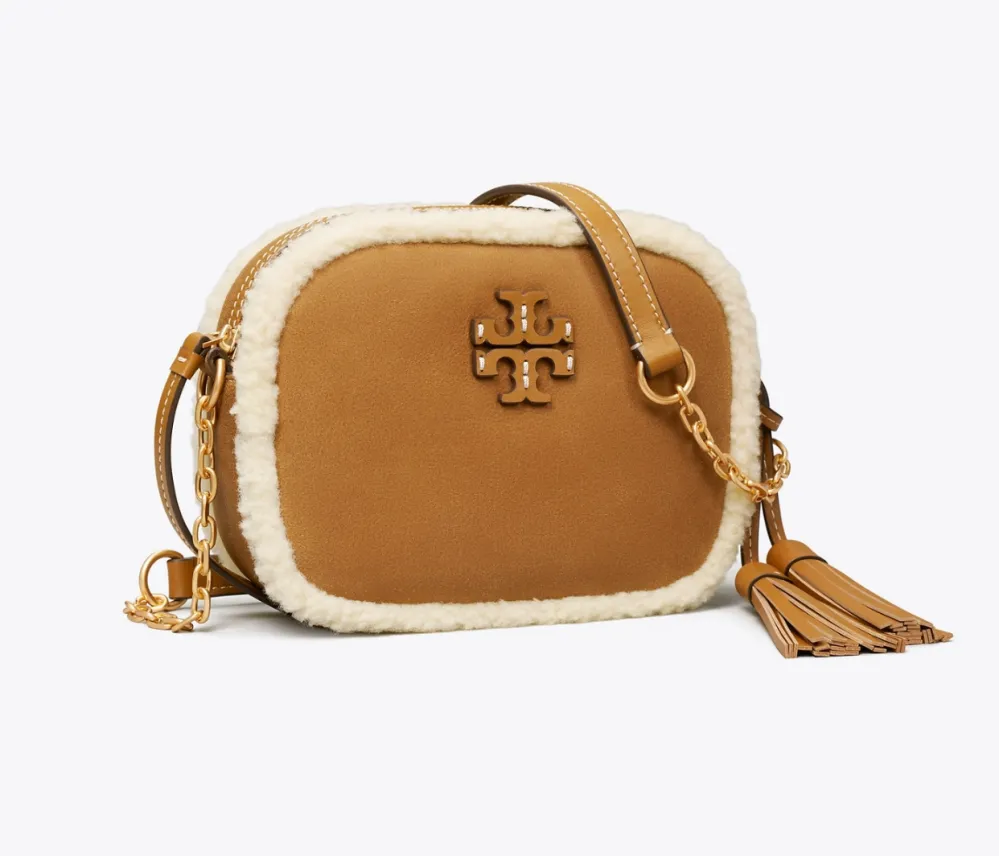 McGraw Shearling Camera Bag