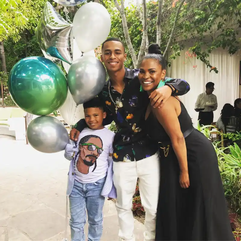 Nia Long's Family Album With Ime Udoka, Sons Massai and Kenz: Photos