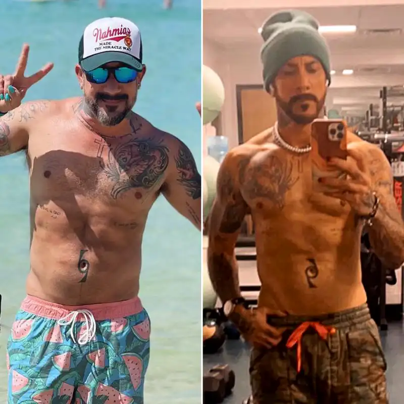 ‘No More Dad Bod’! AJ McLean Shows Off Weight Loss Amid Sobriety Journey