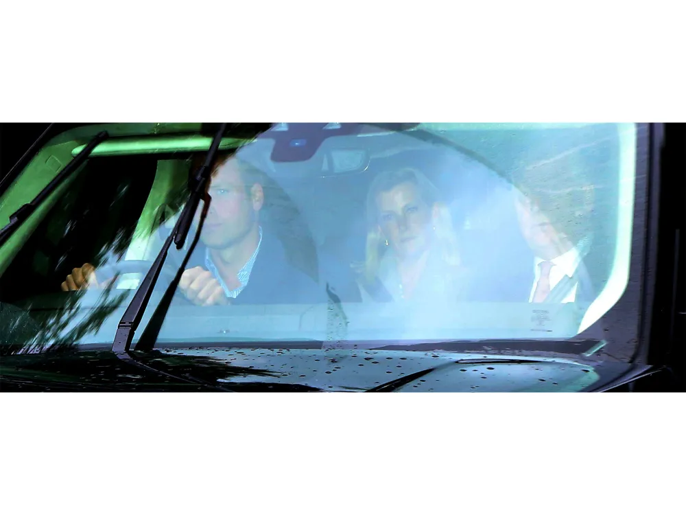 Prince William Spotted Driving to Visit Queen Elizabeth Amid Health Concerns