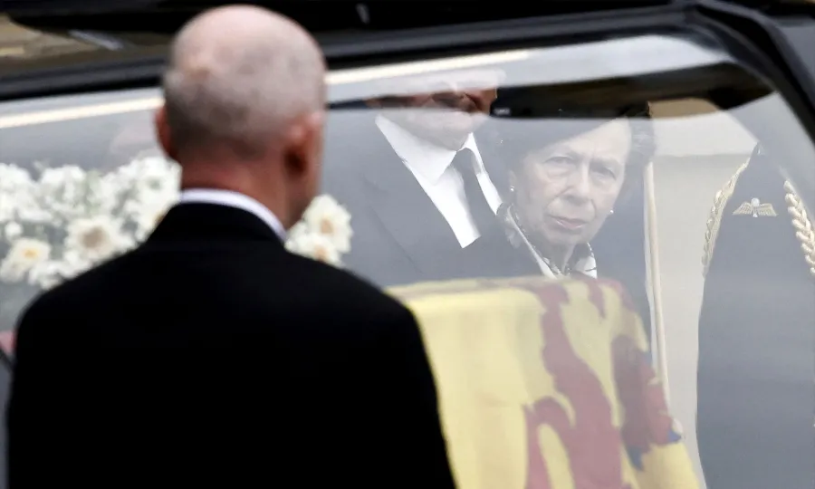 Princess Anne Shares Emotional Curtsy to Queen Elizabeth II's Coffin