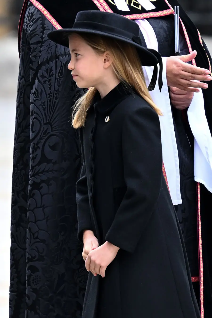 Princess Charlotte Sweetly Paid Homage to Great-Grandmother Queen Elizabeth II With Brooch at Funeral