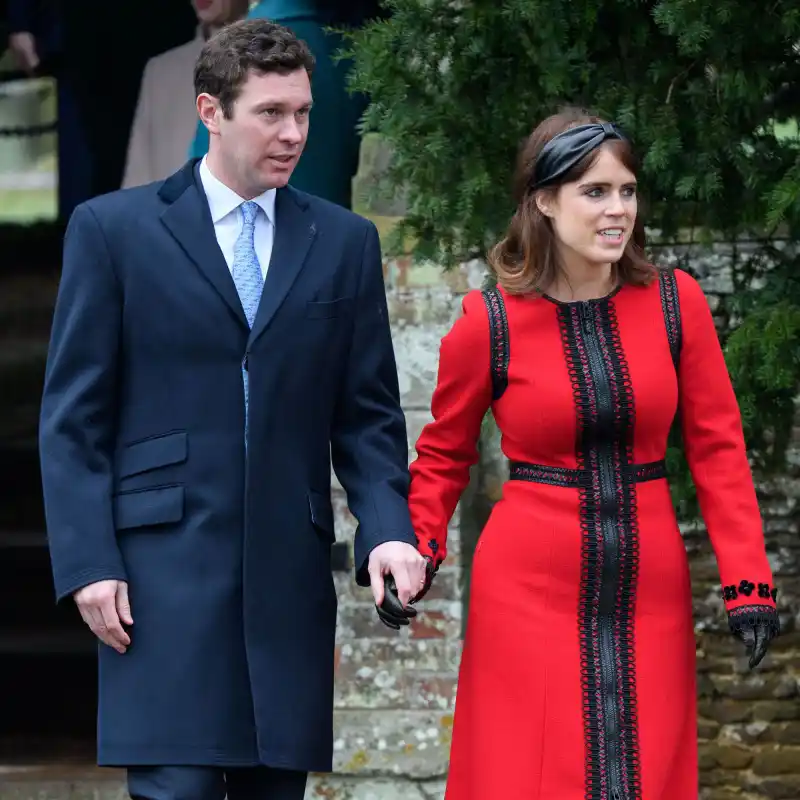 Princess Eugenie and Jack Brooksbank Attend Queen Elizabeth II's State Funeral