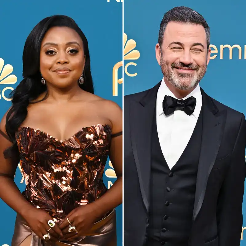 Quinta Brunson and Jimmy Kimmel React After Emmys 2022 Joke Draws Backlash