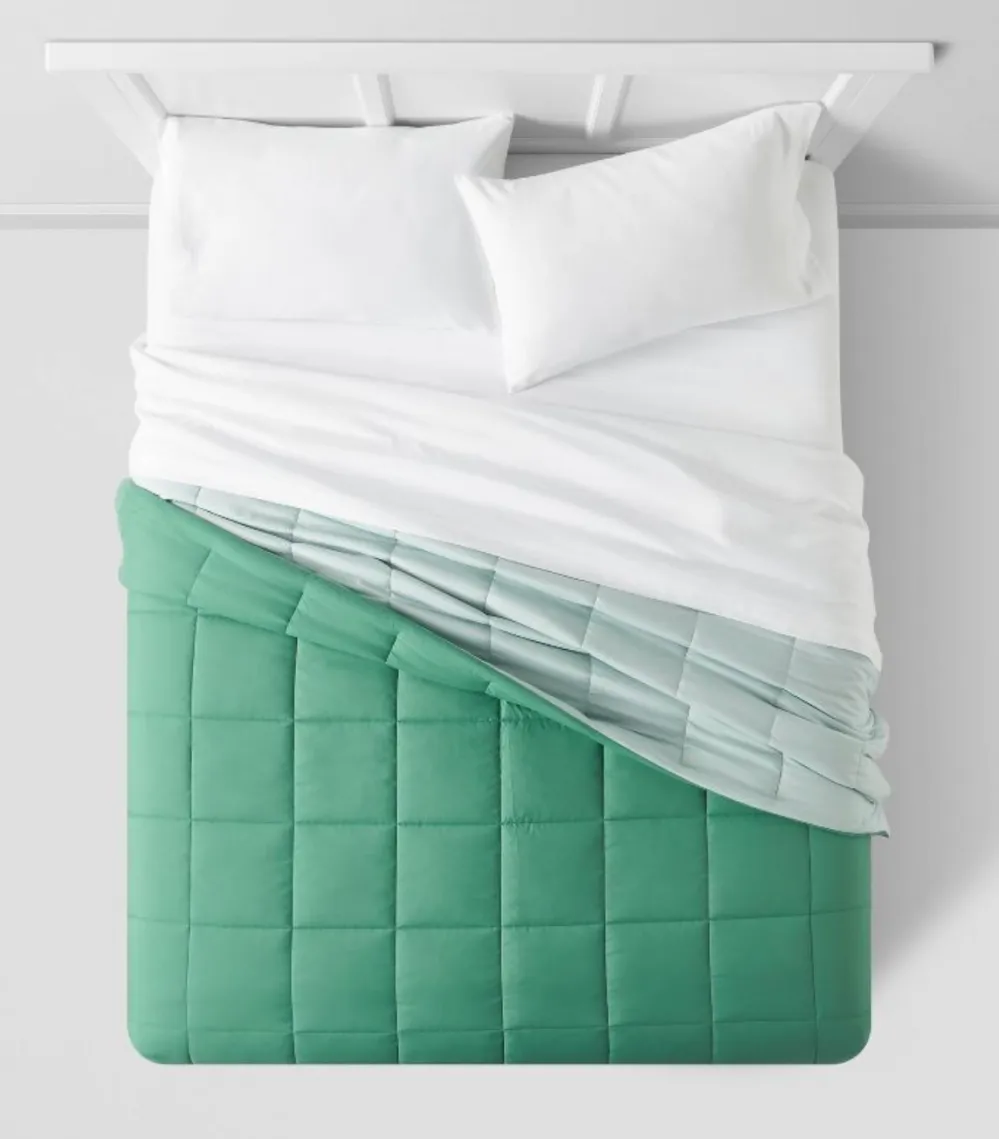 Room Essentials&trade; Reversible Microfiber Solid Comforter