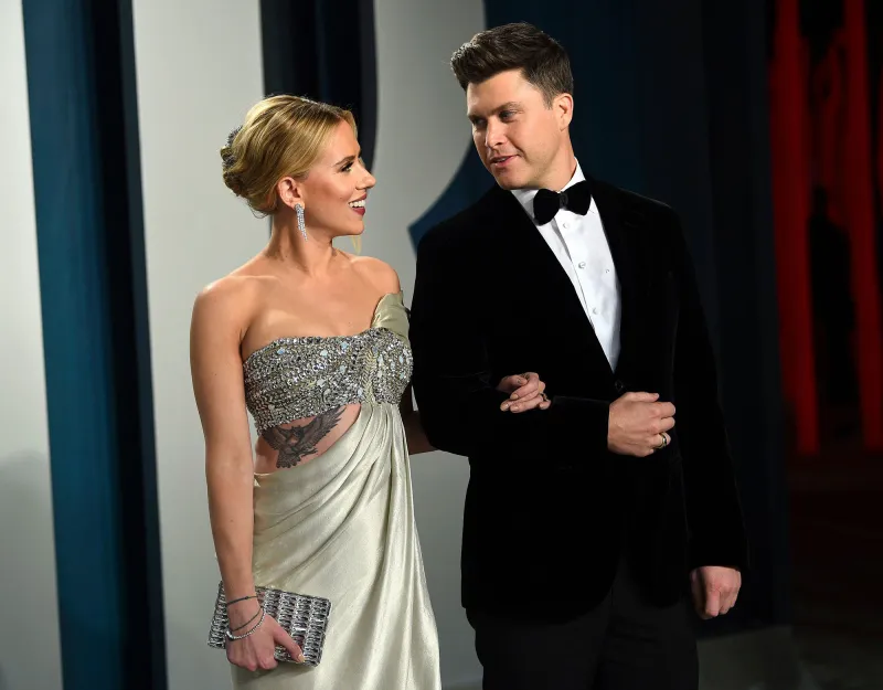Scarlett Johansson and Colin Jost A Timeline of Their Relationship