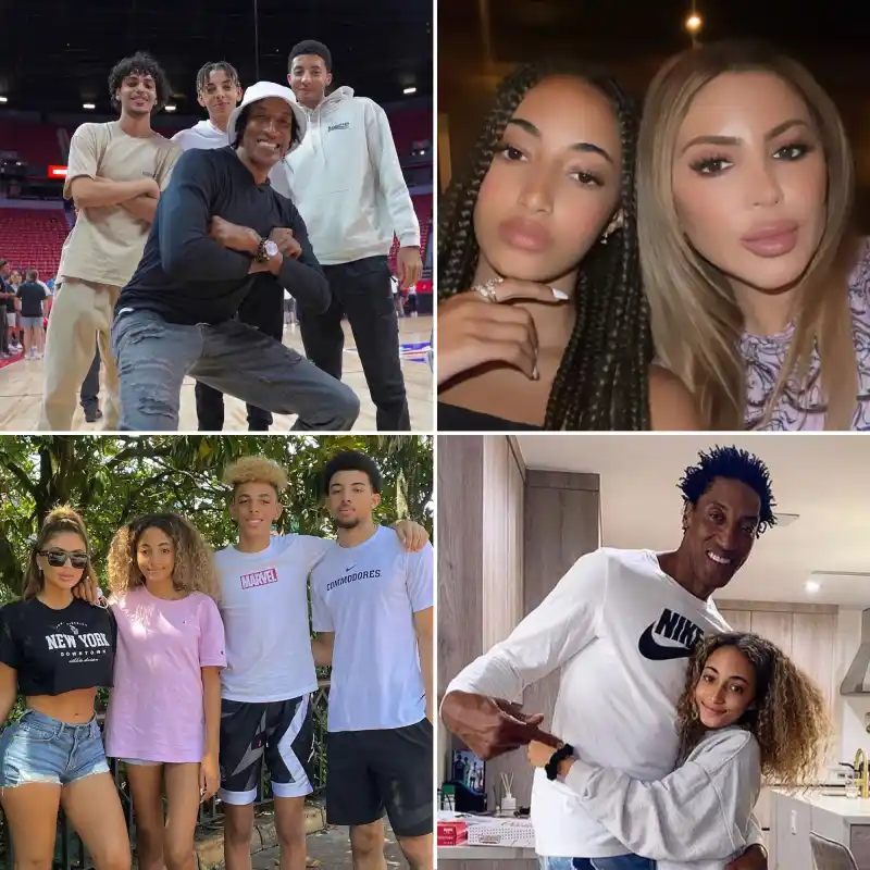 Scottie Pippen and Larsa Pippen Family Album