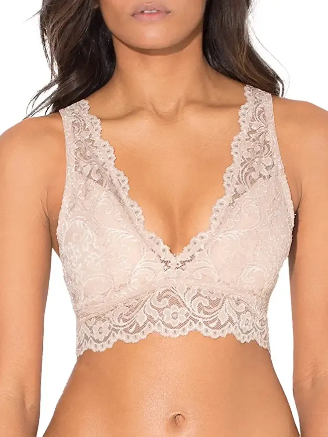 Smart & Sexy Women's Signature Lace Deep V Bralette