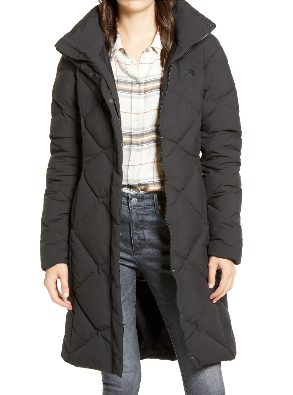 The North Face Miss Metro II Hooded Water Resistant Down Parka