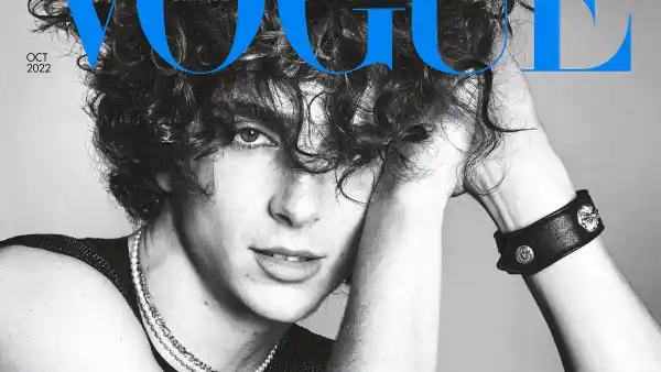Timothee Chalamet Makes History as the First Man to Grace the Cover of British Vogue 2