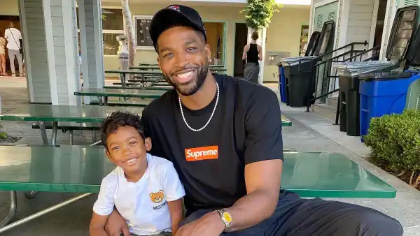 Tristan Thompson Celebrates Son Prince 1st Day School My Young King