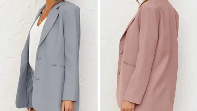 Tymidy Women's Casual Blazer