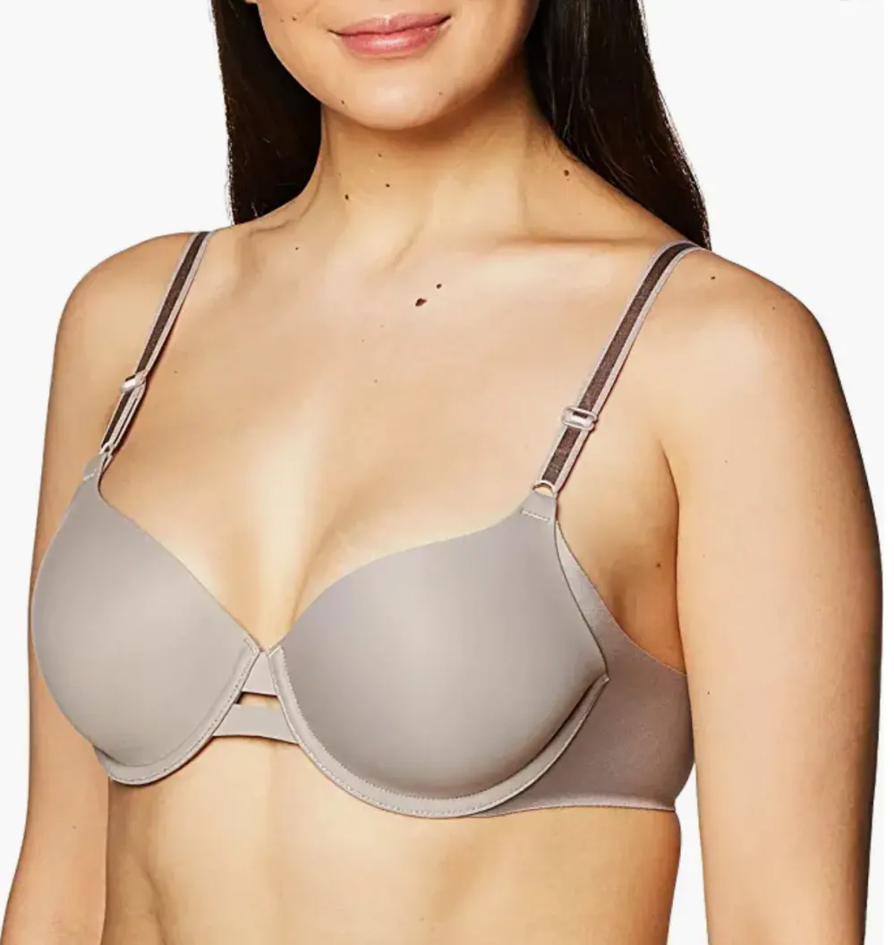 Warner's Women's No Side Effects Underarm-Smoothing Comfort Underwire Lightly Lined T-Shirt Bra