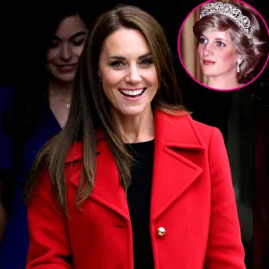 Was Kate Middleton's Red Coat a Nod to Princess Diana