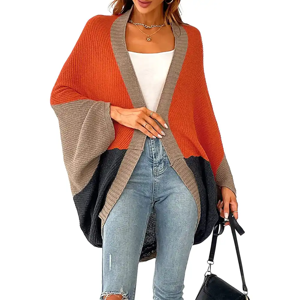 amazon-cupshe-color-block-cardigan-sweater