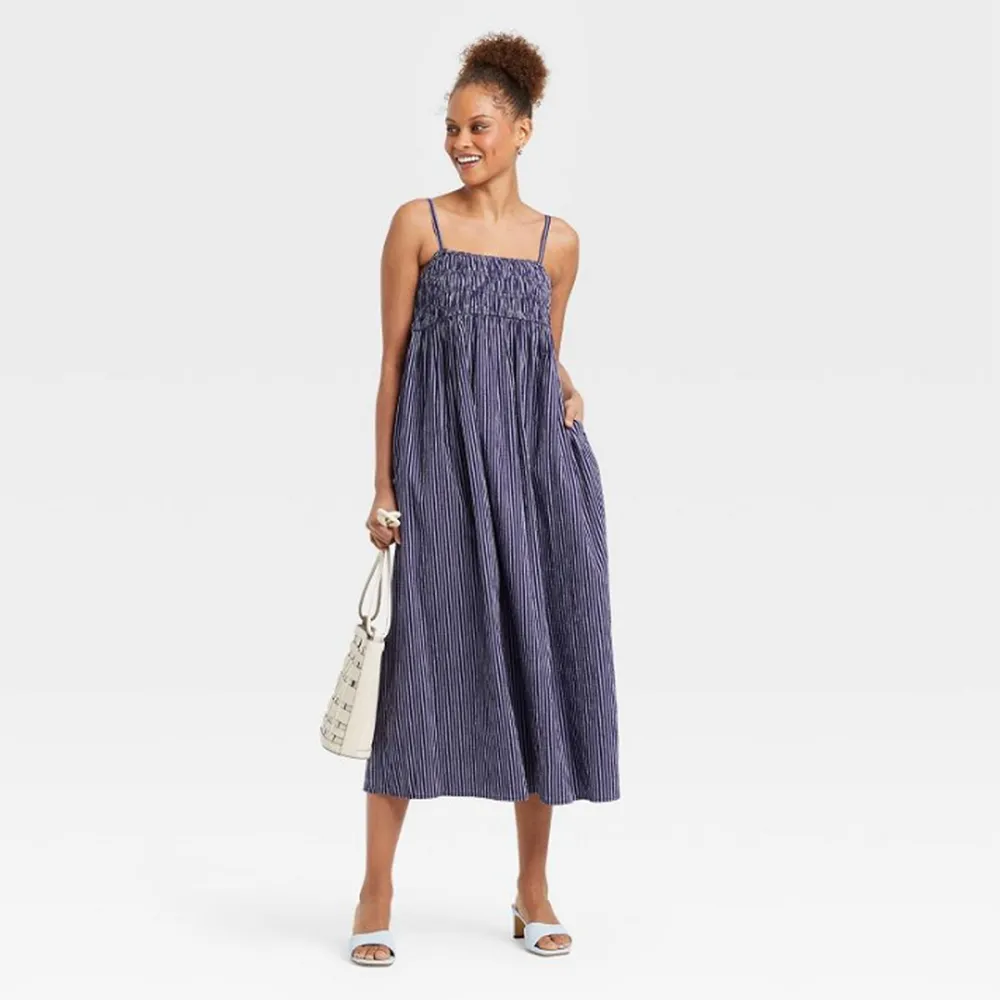 bridal-shower-guest-dresses-a-new-day-smocked-dress-target
