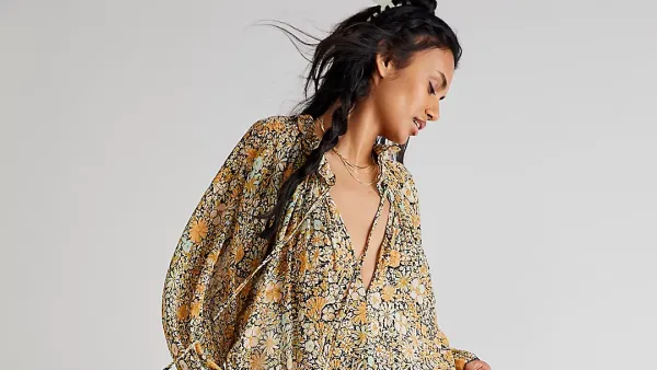 long-sleeve lightweight dress