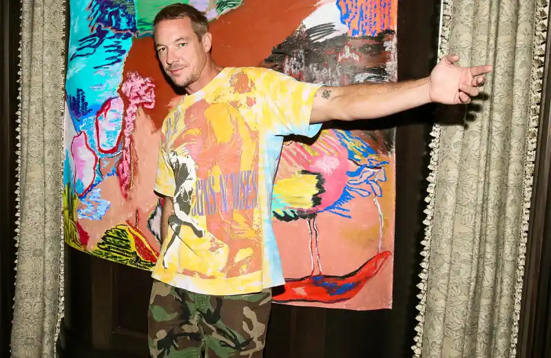 hot pics Diplo Flaunt Magazine NYFW party The First Time Offenders Issue hosted by hospitality entrepreneur Richie Akiva