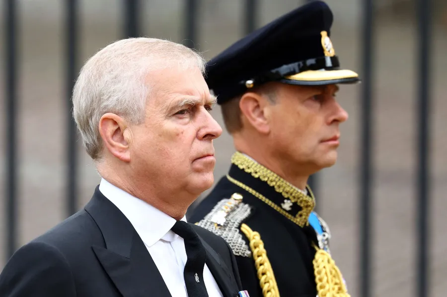 Sarah Ferguson Attends Queen Elizabeth II's Funeral as Her Ex-Husband Prince Andrew Appears in Morning Suit: Photos